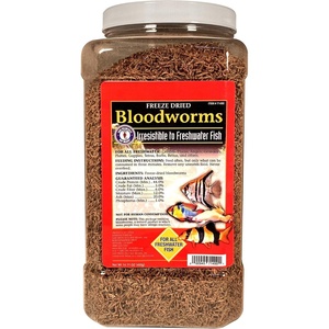 image:imageSAN FRANCISCO BAY Brand Freeze Dried Bloodworms 175oz141 Ounce Pack of 1
