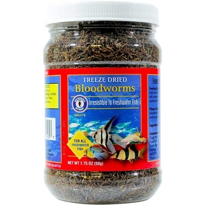 image:imageSAN FRANCISCO BAY Brand Freeze Dried Bloodworms 175oz175 Ounce Pack of 1