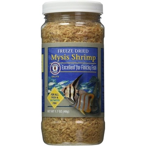image:imageSan Francisco Bay Brand Asf71720 Freeze Dried Mysis Shrimp For Fresh And Saltwater Fish 48Gm17 Ounce Pack of 1
