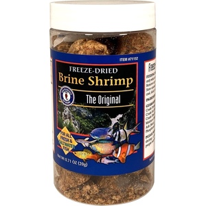 image:imageSan Francisco Bay Brand Fish Food Freeze Dried Brine Shrimp  071 oz 20g071 Ounce Pack of 1