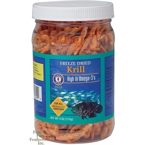image:imageSan Francisco Bay Brand Freeze Dried Krill Fish Food  AllNatural Sustainably Harvested High Protein Dried Shrimp for Freshwater and Saltwater Carnivores  4 oz 113g