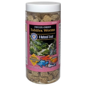 image:imageSan Francisco Bay Brand Freeze Dried Tubifex Worms Fish Food 184 oz52g184 Ounce Pack of 1