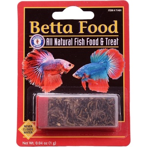 image:imageSan Francisco Bay Brand FreezeDried Bloodworms Fish Food  06 oz 17g004 Ounce Pack of 1